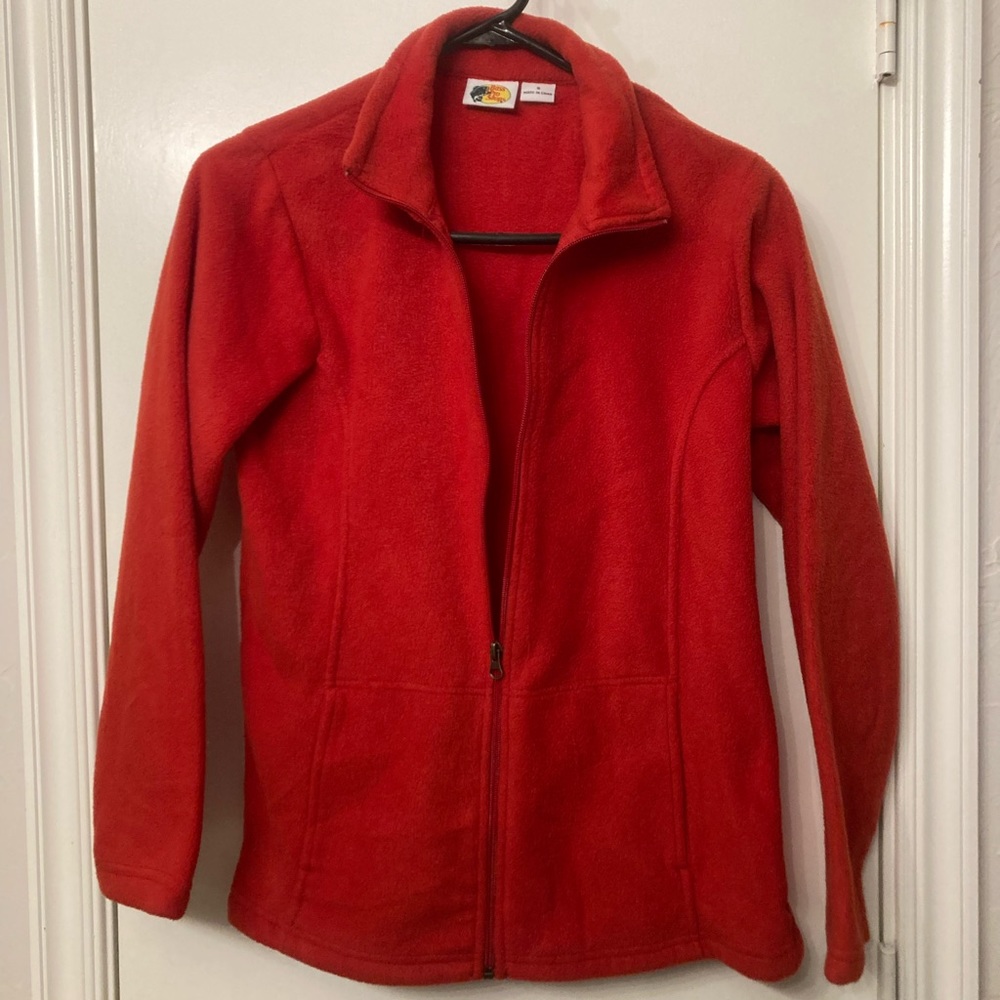 Women’s Red Fleece Bass Pro Jacket